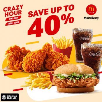 McDonalds-Crazy-Hour-Promo-350x350 - Beverages Food , Restaurant & Pub Johor Kedah Kelantan Kuala Lumpur Melaka Negeri Sembilan Pahang Penang Perak Perlis Promotions & Freebies Putrajaya Sabah Sarawak Selangor Terengganu 