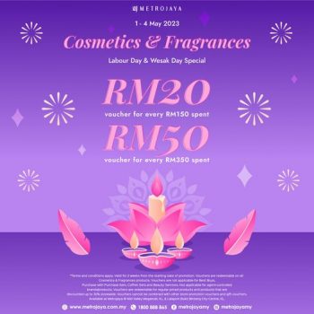 Metrojaya-Labour-Day-Wesak-Day-Special-350x350 - Beauty & Health Cosmetics Fragrances Johor Kedah Kelantan Kuala Lumpur Melaka Nationwide Negeri Sembilan Online Store Pahang Penang Perak Perlis Promotions & Freebies Putrajaya Sabah Sarawak Selangor Terengganu 
