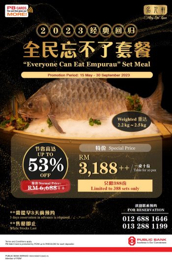 Ming-Ren-Xuan-Special-Deal-with-Public-Bank-350x534 - Beverages Food , Restaurant & Pub Kuala Lumpur Promotions & Freebies Selangor 