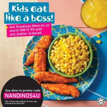 Nandos-Kids-Eat-Free-Promotion-350x350 - Beverages Food , Restaurant & Pub Johor Kedah Kelantan Kuala Lumpur Melaka Negeri Sembilan Pahang Penang Perak Perlis Promotions & Freebies Putrajaya Sabah Sarawak Selangor Terengganu 