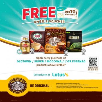 OLDTOWN-Free-RM10-E-voucher-Promo-at-Lotuss-350x350 - Johor Kedah Kelantan Kuala Lumpur Melaka Negeri Sembilan Pahang Penang Perak Perlis Promotions & Freebies Putrajaya Sabah Sarawak Selangor Supermarket & Hypermarket Terengganu 