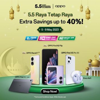 OPPO-Lazada-5.5-Sale-350x350 5-9 May 2023: OPPO Lazada 5.5 Sale