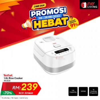 One-Living-91-off-Sale-10-350x350 - Electronics & Computers Home Appliances IT Gadgets Accessories Kitchen Appliances Negeri Sembilan Warehouse Sale & Clearance in Malaysia 