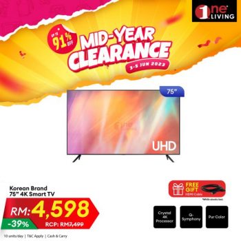 One-Living-Mid-Year-Clearance-Sale-at-Bukit-Beruntung-32BB-16-350x350 - Electronics & Computers Home Appliances Selangor Warehouse Sale & Clearance in Malaysia 