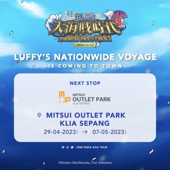 One-Piece-Luffys-Nationwide-Voyage-at-Mitsui-Outlet-Park-KLIA-Sepang-350x350 - Events & Fairs Others Selangor 