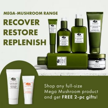 Origins-Mega-Mushroom-Range-Free-2-pc-Gift-Promotion-350x350 - Beauty & Health Johor Kedah Kelantan Kuala Lumpur Melaka Negeri Sembilan Online Store Pahang Penang Perak Perlis Personal Care Promotions & Freebies Putrajaya Sabah Sarawak Selangor Skincare Terengganu 