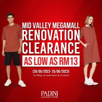 Padini-Concept-Renovation-Clearance-Sale-at-Mid-Valley-350x350 - Apparels Fashion Accessories Fashion Lifestyle & Department Store Footwear Kuala Lumpur Selangor Warehouse Sale & Clearance in Malaysia 