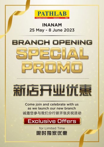 Pathlab-Opening-Special-at-Taipan-Inanam-350x495 - Beauty & Health Health Supplements Personal Care Promotions & Freebies Sabah 