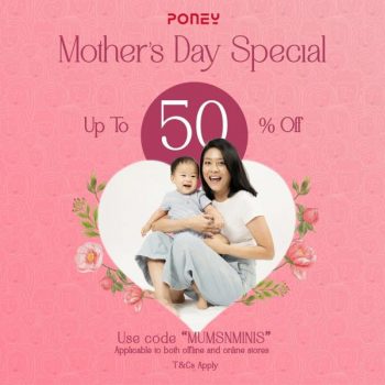 Poney-Mothers-Day-Promotion-at-Freeport-AFamosa-350x350 - Baby & Kids & Toys Children Fashion Melaka Promotions & Freebies 