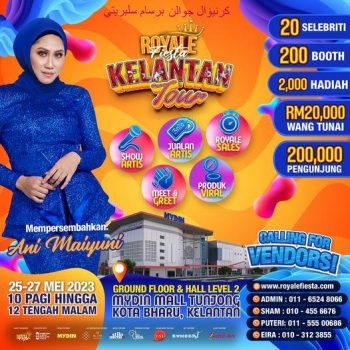 Royale-Fiesta-Kelantan-Tour-at-MYDIN-Tunjong-350x350 - Events & Fairs Kelantan Supermarket & Hypermarket 