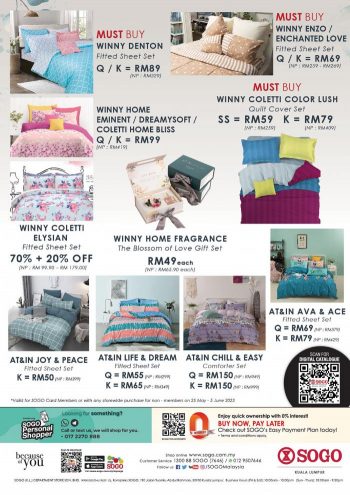 SOGO-Bedding-Clearance-Sale-3-350x495 - Beddings Home & Garden & Tools Kuala Lumpur Mattress Selangor Warehouse Sale & Clearance in Malaysia 