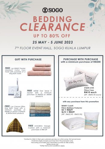 SOGO-Bedding-Clearance-Sale-350x495 - Beddings Home & Garden & Tools Kuala Lumpur Mattress Selangor Warehouse Sale & Clearance in Malaysia 