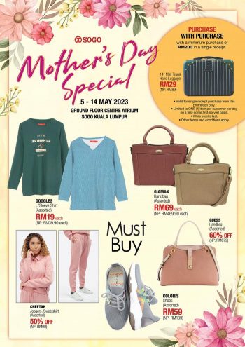 SOGO-Mothers-Day-Sale-350x495 - Kuala Lumpur Malaysia Sales Selangor 
