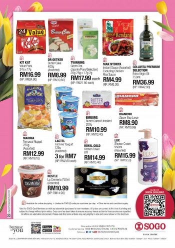 SOGO-Supermarket-Mothers-Day-Promotion-1-350x495 - Kuala Lumpur Promotions & Freebies Selangor Supermarket & Hypermarket 