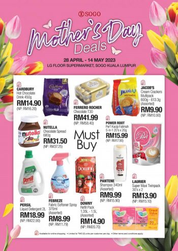 SOGO-Supermarket-Mothers-Day-Promotion-350x495 - Kuala Lumpur Promotions & Freebies Selangor Supermarket & Hypermarket 
