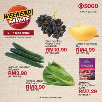 SOGO-Supermarket-Weekend-Savers-Promotion-3-350x350 - Kuala Lumpur Promotions & Freebies Selangor Supermarket & Hypermarket 
