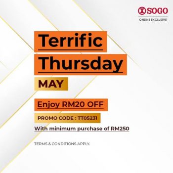 SOGO-Terrific-Thursday-Deals-350x350 - Beauty & Health Fragrances Johor Kedah Kelantan Kuala Lumpur Melaka Negeri Sembilan Pahang Penang Perak Perlis Promotions & Freebies Putrajaya Sabah Sarawak Selangor Supermarket & Hypermarket Terengganu 