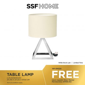 SSF-Home-VIP-Membership-Gift-Deal-15-350x350 - Home & Garden & Tools Johor Kedah Kelantan Kuala Lumpur Lightings Melaka Negeri Sembilan Pahang Penang Perak Perlis Promotions & Freebies Putrajaya Sabah Sarawak Selangor Terengganu 