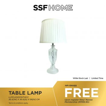 SSF-Home-VIP-Membership-Gift-Deal-7-350x350 - Home & Garden & Tools Johor Kedah Kelantan Kuala Lumpur Lightings Melaka Negeri Sembilan Pahang Penang Perak Perlis Promotions & Freebies Putrajaya Sabah Sarawak Selangor Terengganu 