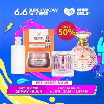 SaSa-Lazada-6.6-Pre-Sale-350x350 - Beauty & Health Cosmetics Fragrances Johor Kedah Kelantan Kuala Lumpur Malaysia Sales Melaka Negeri Sembilan Online Store Pahang Penang Perak Perlis Personal Care Putrajaya Sabah Sarawak Selangor Skincare Terengganu 