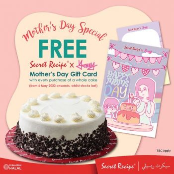 Secret-Recipe-Mothers-Day-Special-1-350x350 - Beverages Cake Food , Restaurant & Pub Johor Kedah Kelantan Kuala Lumpur Melaka Negeri Sembilan Pahang Penang Perak Perlis Promotions & Freebies Putrajaya Sabah Sarawak Selangor Terengganu 