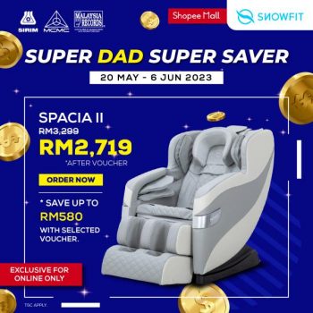 SnowFit-Shopee-Fathers-Day-Super-Dad-Super-Saver-Promotion-3-350x350 - Beauty & Health Electronics & Computers Furniture Home & Garden & Tools Home Appliances IT Gadgets Accessories Johor Kedah Kelantan Kuala Lumpur Massage Melaka Negeri Sembilan Online Store Pahang Penang Perak Perlis Promotions & Freebies Putrajaya Sabah Sarawak Selangor Terengganu 