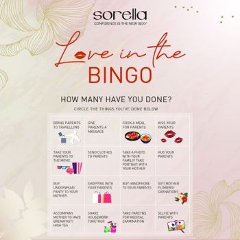 Sorella-Love-in-the-BINGO-350x350 - Events & Fairs Fashion Accessories Fashion Lifestyle & Department Store Johor Kedah Kelantan Kuala Lumpur Lingerie Melaka Negeri Sembilan Online Store Pahang Penang Perak Perlis Putrajaya Sabah Sarawak Selangor Terengganu Underwear 