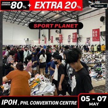 Sport-Planet-Warehouse-Sale-at-PHL-Convention-Centre-1-350x350 - Apparels Fashion Accessories Fashion Lifestyle & Department Store Footwear Perak Sportswear Warehouse Sale & Clearance in Malaysia 