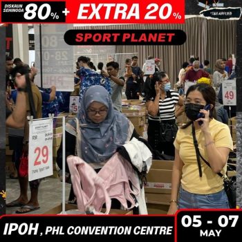 Sport-Planet-Warehouse-Sale-at-PHL-Convention-Centre-11-350x350 - Apparels Fashion Accessories Fashion Lifestyle & Department Store Footwear Perak Sportswear Warehouse Sale & Clearance in Malaysia 