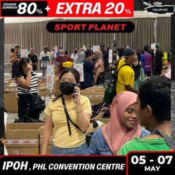 Sport-Planet-Warehouse-Sale-at-PHL-Convention-Centre-2-350x350 - Apparels Fashion Accessories Fashion Lifestyle & Department Store Footwear Perak Sportswear Warehouse Sale & Clearance in Malaysia 