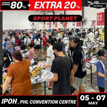 Sport-Planet-Warehouse-Sale-at-PHL-Convention-Centre-9-350x350 - Apparels Fashion Accessories Fashion Lifestyle & Department Store Footwear Perak Sportswear Warehouse Sale & Clearance in Malaysia 