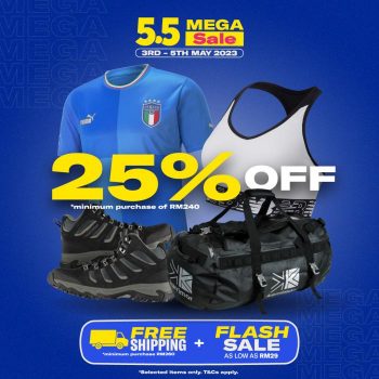 Sports-Direct-5.5-Mega-Sale-350x350 3-5 May 2023: Sports Direct 5.5 Mega Sale