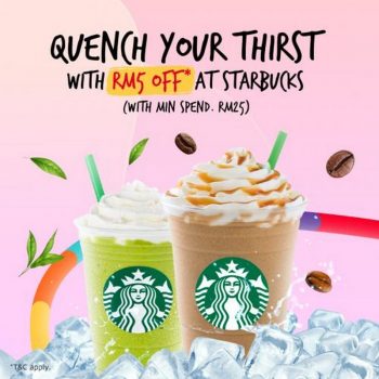 Starbucks-Boost-RM5-OFF-Promotion-1-350x350 - Beverages Food , Restaurant & Pub Johor Kedah Kelantan Kuala Lumpur Melaka Negeri Sembilan Pahang Penang Perak Perlis Promotions & Freebies Putrajaya Sabah Sarawak Selangor Terengganu 