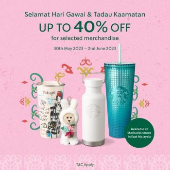 Starbucks-Hari-Gawai-Tadau-Kaamatan-Merchandise-Promo-350x350 - Beverages Food , Restaurant & Pub Promotions & Freebies Sabah Sarawak 