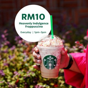 Starbucks-Heavenly-Indulgence-Frappuccino-Promo-350x350 - Beverages Food , Restaurant & Pub Johor Kedah Kelantan Kuala Lumpur Melaka Negeri Sembilan Pahang Penang Perak Perlis Promotions & Freebies Putrajaya Sabah Sarawak Selangor Terengganu 