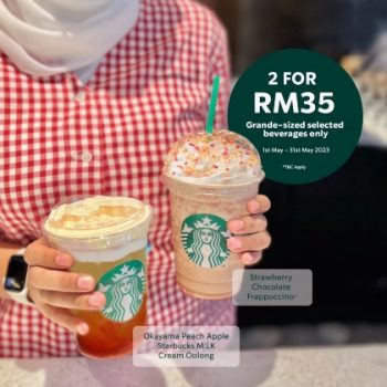 Starbucks-Summer-Promo-350x350 - Beverages Food , Restaurant & Pub Johor Kedah Kelantan Kuala Lumpur Melaka Negeri Sembilan Pahang Penang Perak Perlis Promotions & Freebies Putrajaya Sabah Sarawak Selangor Terengganu 