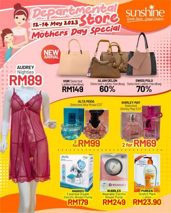 Sunshine-Mothers-Day-Promotion-350x437 - Penang Promotions & Freebies Supermarket & Hypermarket 