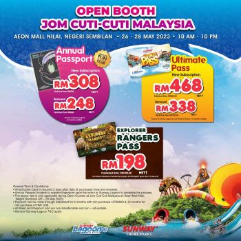 Sunway-Lagoon-Jom-Cuti-Cuti-Malaysia-Roadshow-Promotion-at-AEON-Mall-Nilai-1-350x350 - Negeri Sembilan Promotions & Freebies Sports,Leisure & Travel Theme Parks 