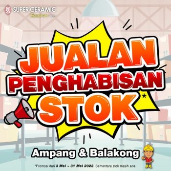 Super-Ceramic-Tiles-Clearance-Sale-350x350 - Building Materials Furniture Home & Garden & Tools Home Decor Home Hardware Selangor Warehouse Sale & Clearance in Malaysia 