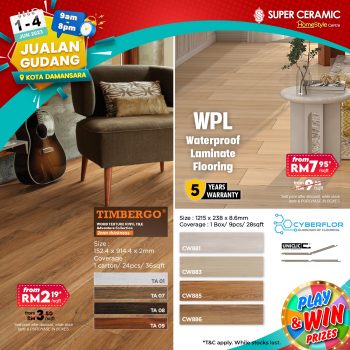 Super-Ceramic-Warehouse-Sale-11-350x350 - Building Materials Flooring Home & Garden & Tools Home Decor Home Hardware Lightings Selangor Warehouse Sale & Clearance in Malaysia 