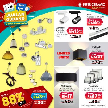 Super-Ceramic-Warehouse-Sale-20-350x350 - Building Materials Flooring Home & Garden & Tools Home Decor Home Hardware Lightings Selangor Warehouse Sale & Clearance in Malaysia 