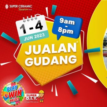 Super-Ceramic-Warehouse-Sale-350x350 - Building Materials Flooring Home & Garden & Tools Home Decor Home Hardware Lightings Selangor Warehouse Sale & Clearance in Malaysia 