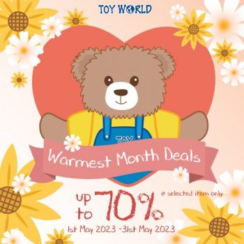 TOY-WORLD-Warmest-Month-Deals-350x350 - Baby & Kids & Toys Johor Kedah Kelantan Kuala Lumpur Melaka Negeri Sembilan Pahang Penang Perak Perlis Promotions & Freebies Putrajaya Sabah Sarawak Selangor Terengganu Toys 