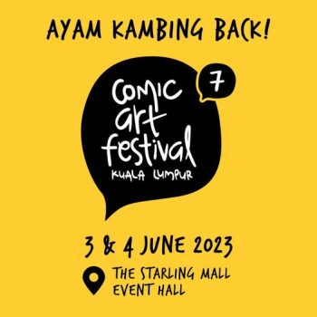 The-Comic-Art-Festival-Kuala-Lumpur-2023-at-The-Starling-350x350 - Events & Fairs Others Selangor 