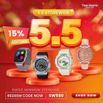 Time-Galerie-5.5-Sale-350x350 - Fashion Lifestyle & Department Store Johor Kedah Kelantan Kuala Lumpur Malaysia Sales Melaka Negeri Sembilan Online Store Penang Perak Perlis Putrajaya Sabah Sarawak Selangor Terengganu Watches 