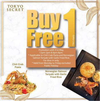 Tokyo-Secret-Buy-1-Free-1-Promo-350x352 - Beverages Food , Restaurant & Pub Johor Kuala Lumpur Promotions & Freebies Selangor 