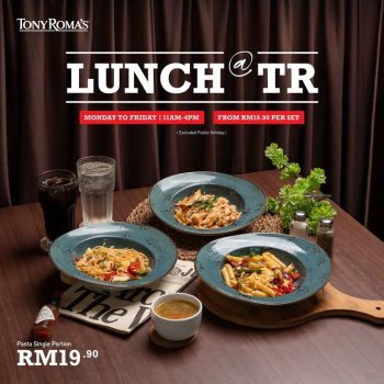 Tony-Romas-Lunch-Set-Menu-Promo-350x350 - Beverages Food , Restaurant & Pub Johor Kedah Kelantan Kuala Lumpur Melaka Negeri Sembilan Pahang Penang Perak Perlis Promotions & Freebies Putrajaya Sabah Sarawak Selangor Terengganu 