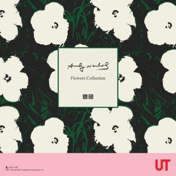 UNIQLO-Andy-Warhol-Flowers-Collection-350x350 - Apparels Fashion Accessories Fashion Lifestyle & Department Store Johor Kedah Kelantan Kuala Lumpur Melaka Negeri Sembilan Online Store Pahang Penang Perak Perlis Promotions & Freebies Putrajaya Sabah Sarawak Selangor Terengganu 
