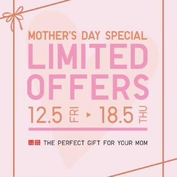 UNIQLO-Mothers-Day-Special-350x350 - Apparels Fashion Accessories Fashion Lifestyle & Department Store Johor Kedah Kelantan Kuala Lumpur Melaka Negeri Sembilan Online Store Pahang Penang Perak Perlis Promotions & Freebies Putrajaya Sabah Sarawak Selangor Terengganu 