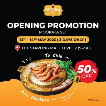 VeryThai-Opening-Promotion-at-The-Starling-Mall-350x350 - Beverages Food , Restaurant & Pub Promotions & Freebies Selangor 